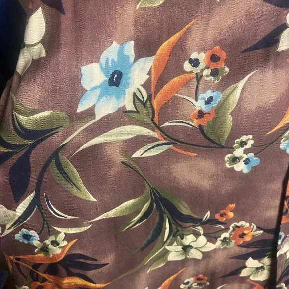 Monterey Club Men's Size Large Silk Hawaiin Shirt Button Down Tropical summer - Picture 4 of 6